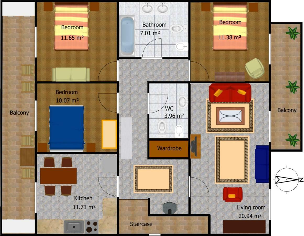 Marines Apartment อัลกาแซร์โดซัล ภายนอก รูปภาพ